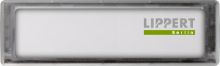 AV-L1 Namensschild transparent 69x21mm Schildwechsel von hinten
