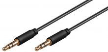 AVK 183-0100 mini Audio-Video-Kabel 3,5mm Klinke/3,5mm Klinke 1,