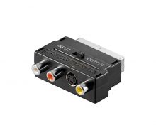 AVK 196 Scartstecker mit IN/OUT Umschalter