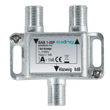 BAB 1-08P 1-fach Abzweiger 8dB 51218MHz