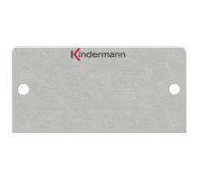 Blindblende Halbblende 50x50mm Aluminium eloxiert
