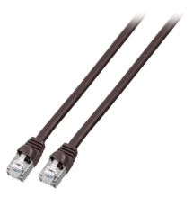 Cat.6 Netzwerkkabel S/FTP 6,0 Meter kurze Tülle UL schwarz