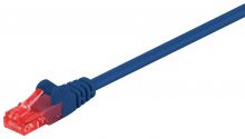Cat.6 Netzwerkkabel U/UTP 0,50 Meter blau