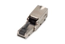 Cat.6A Feldstecker gewinkelt AWG 22-27 Feldkonfektion geschirmt