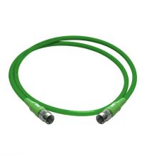 CATV-Messkabel F-Stecker/F-Stecker 2,0m grün