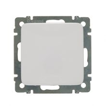 Creo Schutzkontakt-Steckdoseneinsatz (SL) mit Klappdeckel und K