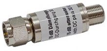 DGF 6 DC F-Dämpfungsstecker 6dB DC-Durchgang