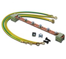 DN-19 EARTH Professional Potentialausgleichschiene für 19\" Schr