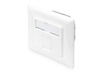 DN-90010/8-1 Cat.6A Klasse EA Up Netzwerkdose 8/8 rw 8 richtunge