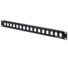DN-91400 Professional 19\" Modular Patch Panel 16-Port