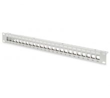 DN-91410 Professional 19\" Modular Patch Panel 24-Port