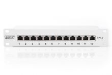 DN-91612S-G Professional 10\" Patch Panel Cat.6 Class E 12-port 