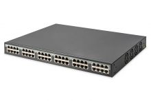 DN-95117 Professional 24-Port Gigabit PoE+ Injektor Switch