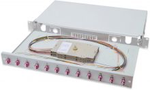 DN-96331-4 Professional LWL Spleißbox bestückt 12xLC DX OM4