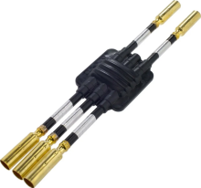 EAR 1291 Erdabzweiger 1,2 GHz 3x20dB Anschl&uuml;sse 390mm