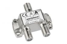 EBC 02/G F-Verteiler 2-fach 3,9dB 5-1218MHz