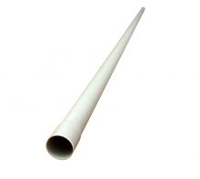 ESL2M 16 leichtes starres Kunststoffrohr aus PVC-U grau 2,0 Mete