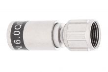 F-59-TD QM 6.0 TRUE DROP schwarz Compression F-Stecker für z. B.