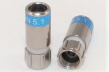 F-6-TD 5.1 TRUE DROP F-Kompressionsstecker blau