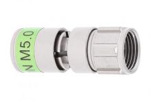 F-MINI-TD QM 5.0 SHORT TRUE DROP grün Compression F-Stecker für 