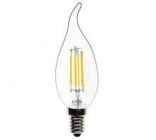 Filament-LED Kerzenform windsto&szlig; E14 2W (20W) 210lm