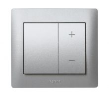 Galea Life Abdeckung für LED-Tastdimmer 775659 Soft Aluminium