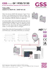 GF 2120 Tiefpassfilter für GSS.mux Typ SMCIP 401