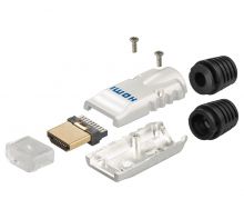 HDMI-Stecker zur Selbstmontage, Lötversion