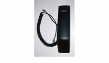 Hörer + Spiralkabel für AGFEO T 10/T 11/T 15 schwarz