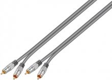 HT 40-0150 HQ lite Audio-Kabel 2xCinchstecker/2xCinchstecker 1,5