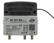 HV 321-85 Breitbandverstärker mit 85 MHz Rückweg, Vorweg 104-100