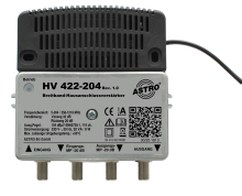 HV 422-204 Breitbandverstärker mit 204MHz Rückweg, Vorweg bis 12