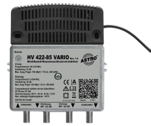 HV 422-85 Vario Breitbandverstärker mit 85 oder 204 MHz Rückweg,