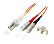 I-V(ZN) H Duplex Jumper LC-SC 50/125µ OM2 LSZH orange 2,0mm 0,5m