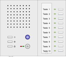 IMM Freisprechen 5+10Tasten WS