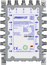 JRM0512T Multischalter für 1 Satelliten 12x1 Teilnehmer