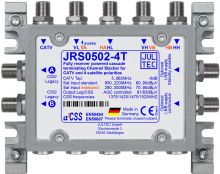 JRS0502-4T Einkabelumsetzer für 1 (2) Satelliten 4x4 Teilnehmer 