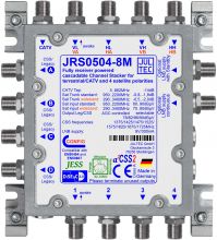 JRS0504-8M Einkabelumsetzer (Kaskade) für 1 (2) Satelliten 4x8 T