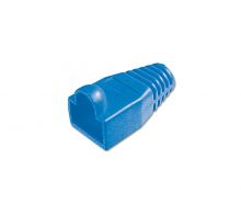 A-MOT/B 8/8 Knickschutztülle für RJ45 Modular Stecker blau