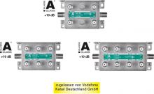 LIA 6 MT unsymmetrischer Abzweiger 6-fach 13...18dB 5-1218MHz