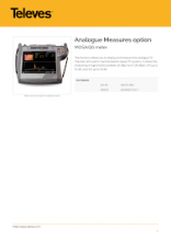 M6-UP-ANA MOSAIQ6  analoge Messungen Option