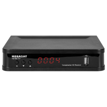 Megasat HD 650 T2+ DVB-T(2) HDTV-Receiver freenet TV schwarz