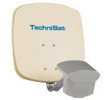 Multytenne DuoSat mit DuoSat-Single-LNB beige