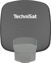 MULTYTENNE DUOSAT mit DuoSat-Twin-LNB schiefergrau
