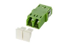 OpDAT Kupplung LC-Duplex APC OS2 mit Innen-Shutter