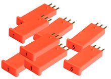 PAD SET lang 20x10 D&auml;mpfungspads lang 1 - 20 dB (200 St.)