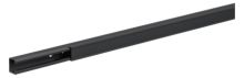 Plastkanal 15x15 Graphitschwarz (RAL 9011)