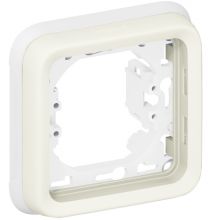 Plexo Unterputzrahmen 1-fach IP55-IK07 weiß