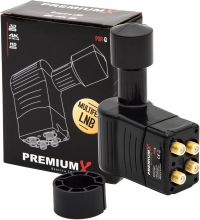 PXR-Q PremiumX Rocket 23mm Quattro-LNB 3° Grad Multifeed Slim