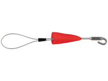 RUNPOFIX mit Haken  EINZELN mit Schutzkappe Innen Ø12mm Außen Ø